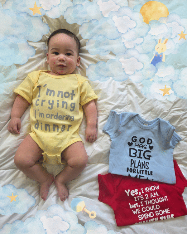 short sleeve baby bodysuit