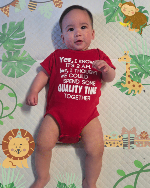 short sleeve baby bodysuit