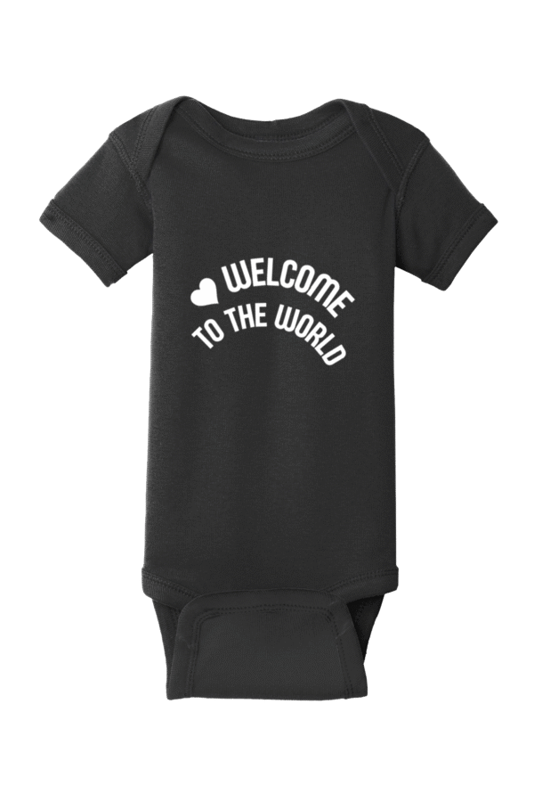 short sleeve baby bodysuit
