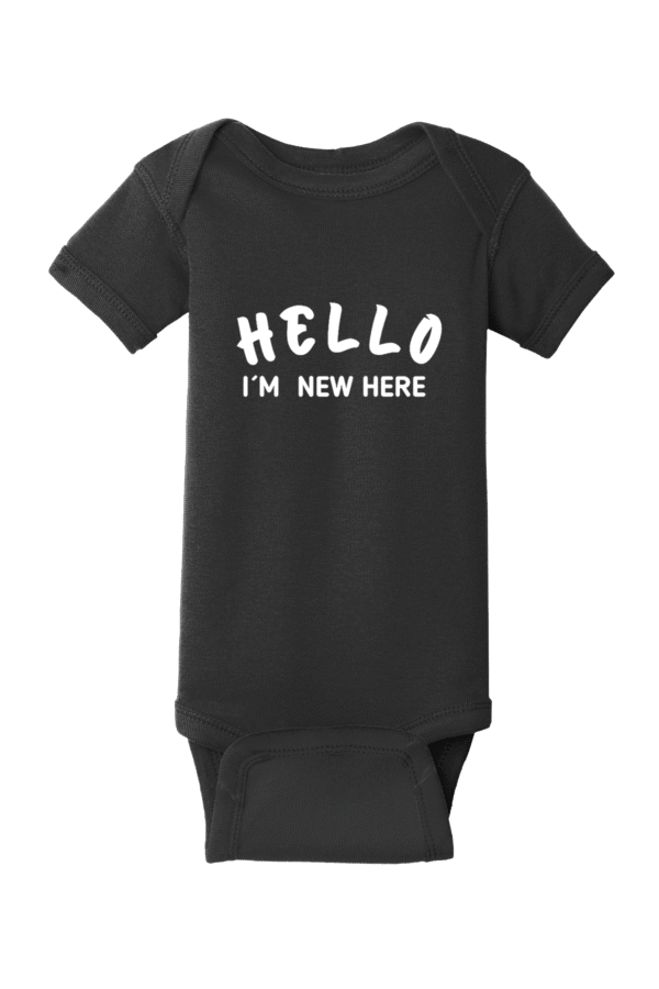 short sleeve baby bodysuit