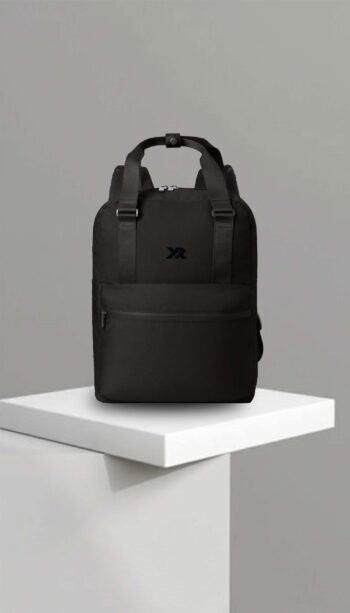 HANDLED BACKPACK BLACK