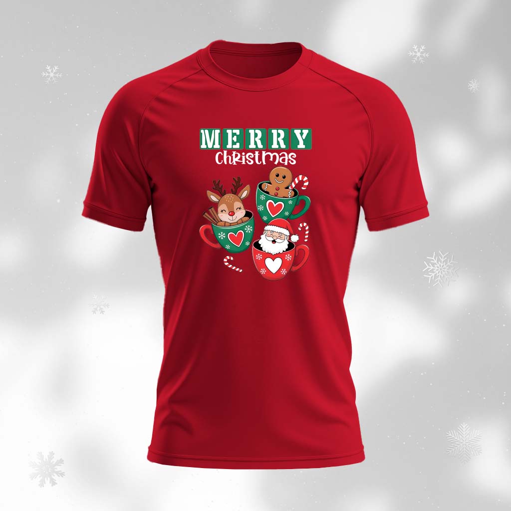 MEN-TRUE RED-D1 t-shirt christmas