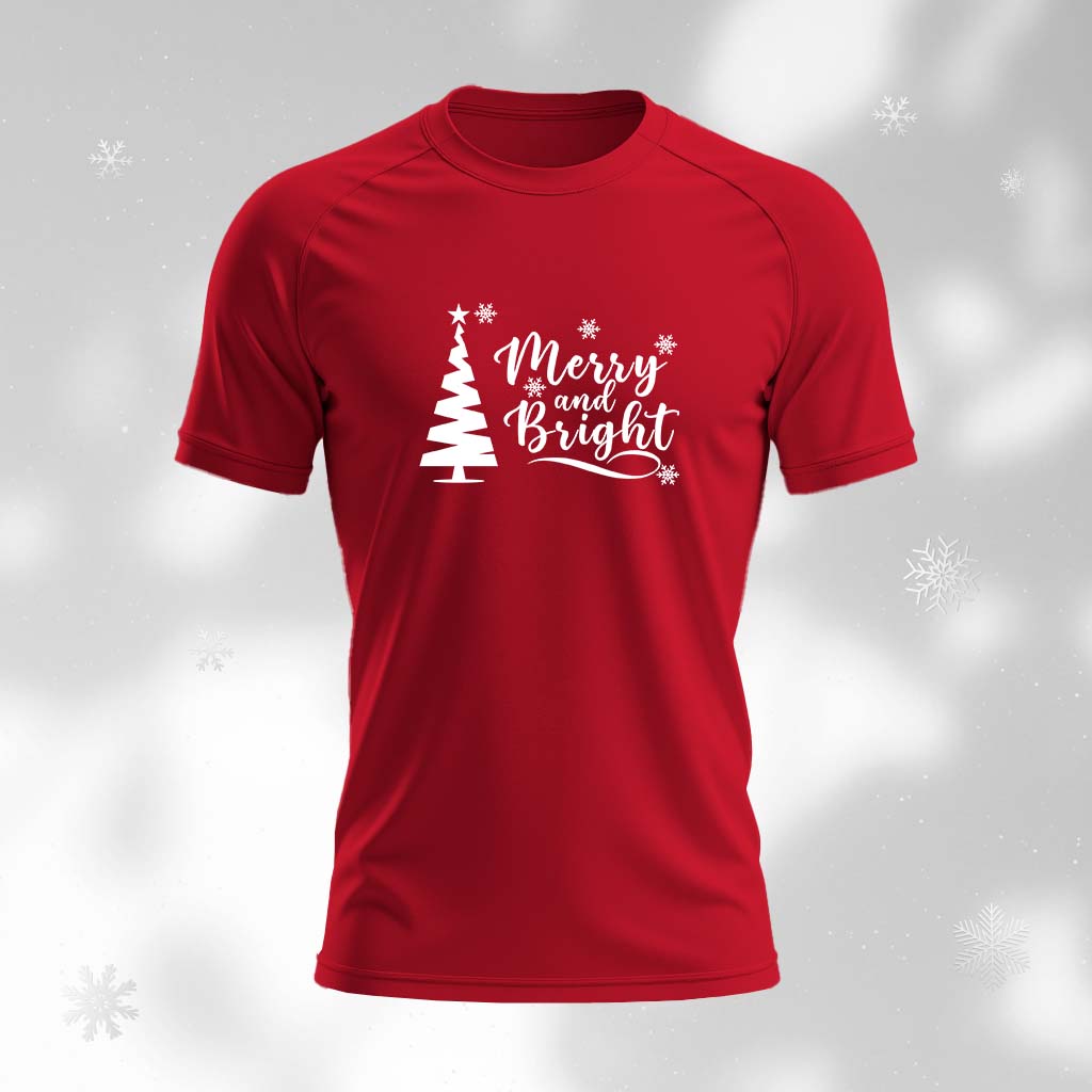 MEN-TRUE RED-D8 t-shirt christmas