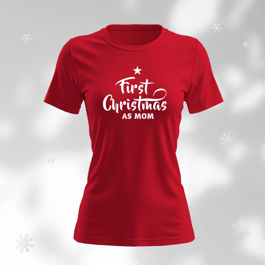 WOMEN-TRUE RED-D9 MOM